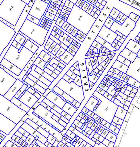 Cadastral lines on our Goad